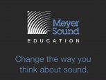 Meyer Sound online školení
